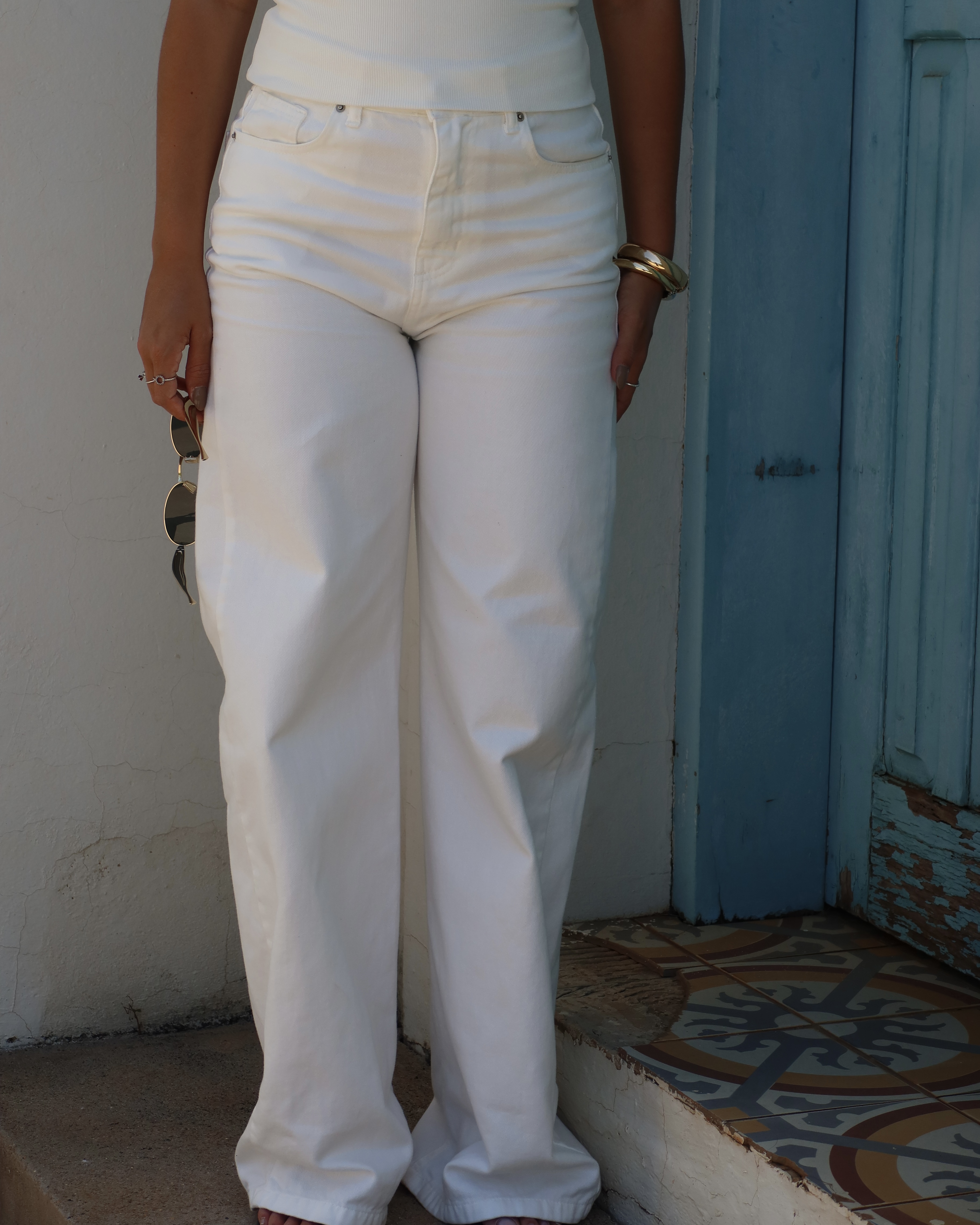 Calça Branca Basic